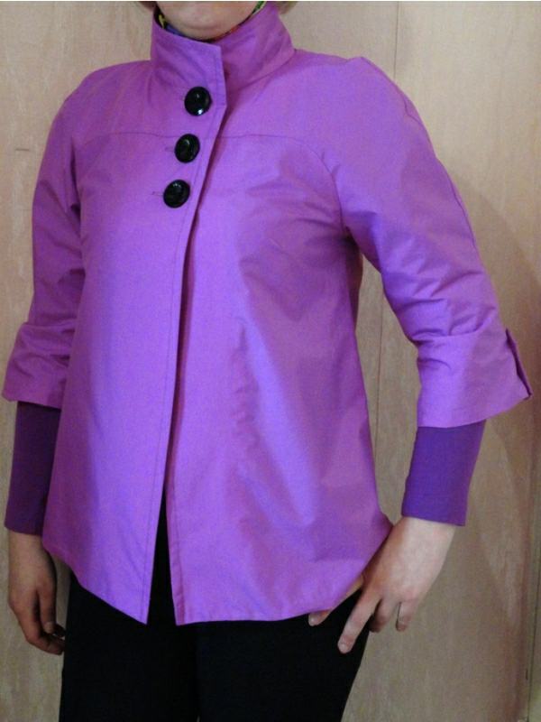 Short Coat With Raglan Sleeves Sewing Pattern 4173. Madetomeasure