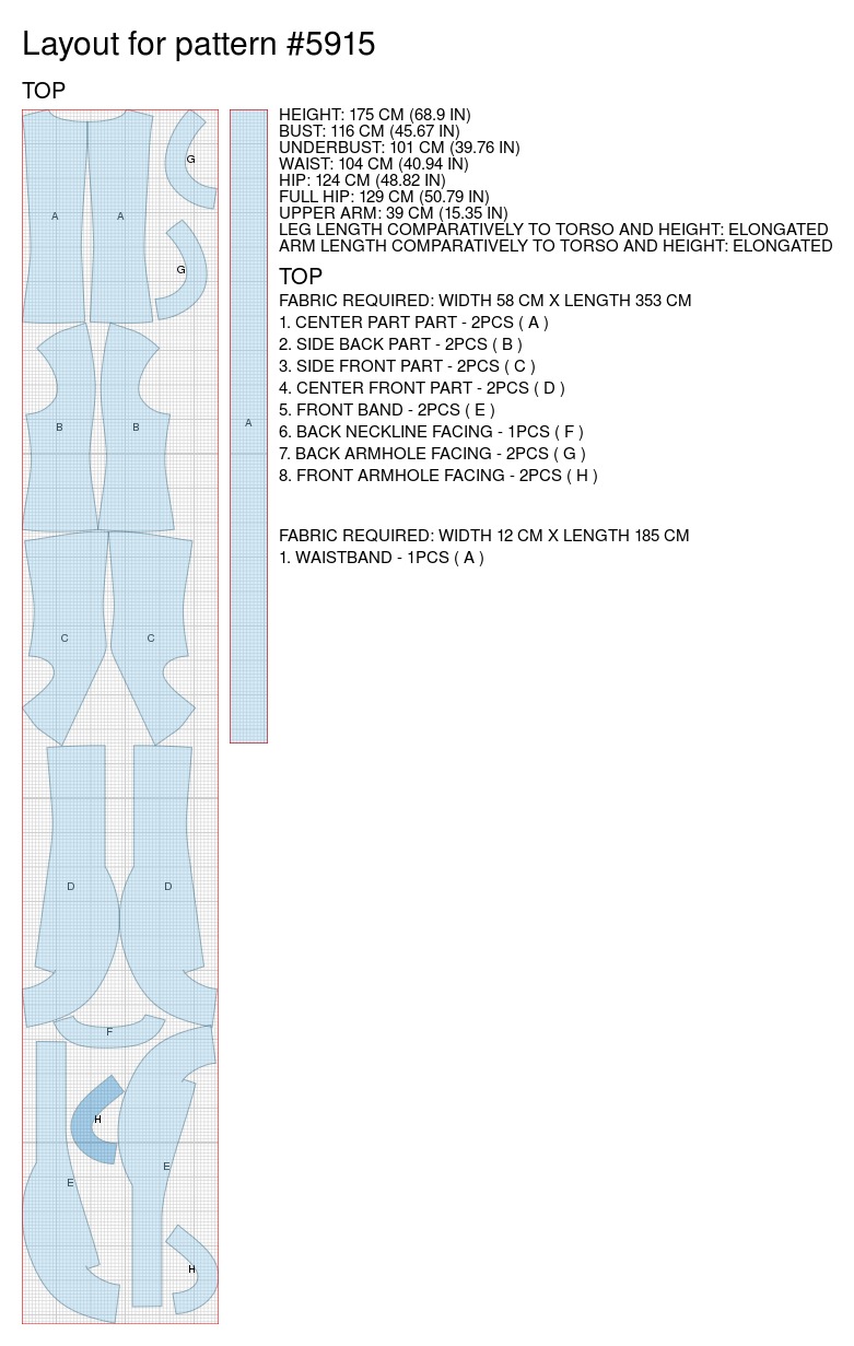Sleeveless Jacket Sewing Pattern 5915. Madetomeasure sewing