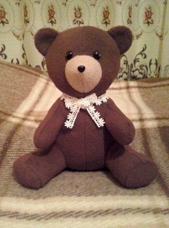 plush bear pattern