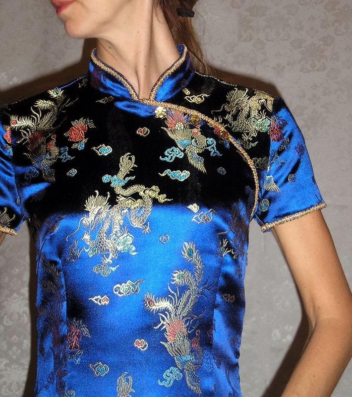 China Style Dress Sewing Pattern 5964. Madetomeasure sewing