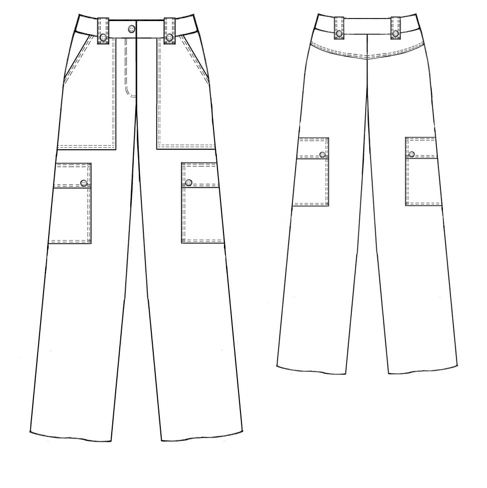Can Anyone Help? Cargo Pants! sewing discussion topic @ PatternReview.com