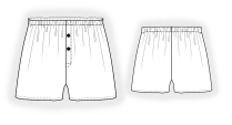 Lekala Sewing Patterns - MEN Underwear Sewing Patterns Made to Measure ...