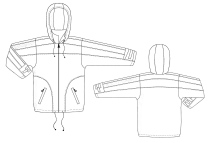 Lekala Sewing Patterns - MEN Jackets/Blazers Sewing Patterns Made to ...