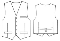 Lekala Sewing Patterns - MEN Waistcoats Sewing Patterns Made to Measure ...