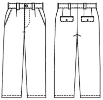 Lekala Sewing Patterns - MEN Trousers Sewing Patterns Made to Measure ...
