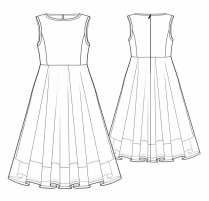 Lekala Sewing Patterns - GIRLS Dresses Sewing Patterns Made to Measure ...