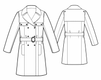 Lekala Sewing Patterns - WOMEN Coats Sewing Patterns Made to Measure ...