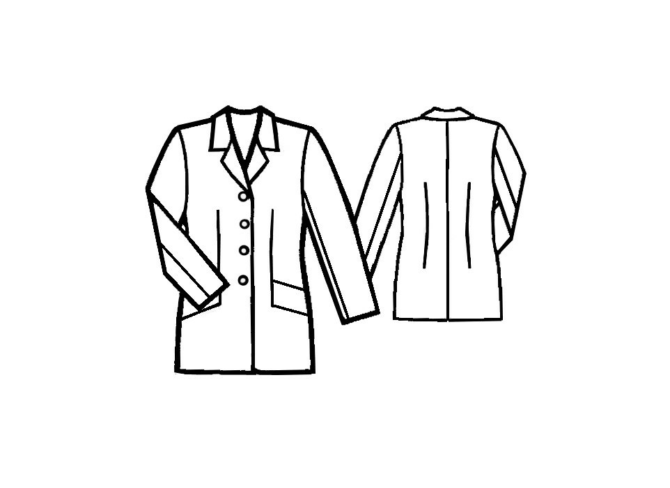 Jacket - Sewing Pattern #5079. Made-to-measure sewing pattern from ...