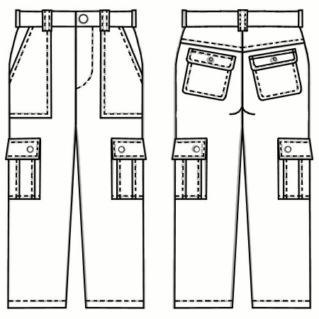 Fremantle Pants Pattern Hack Part 2 Inseam Pockets  Elbe Textiles