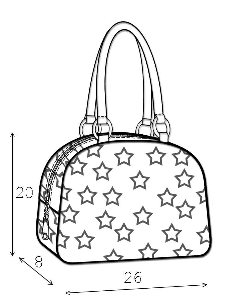 Bag - Sewing Pattern #3014. Made-to-measure sewing pattern from