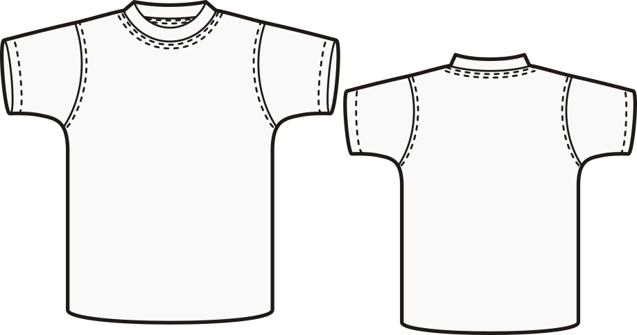 Basic T-Shirt - Sewing Pattern #61082. Made-to-measure sewing pattern ...