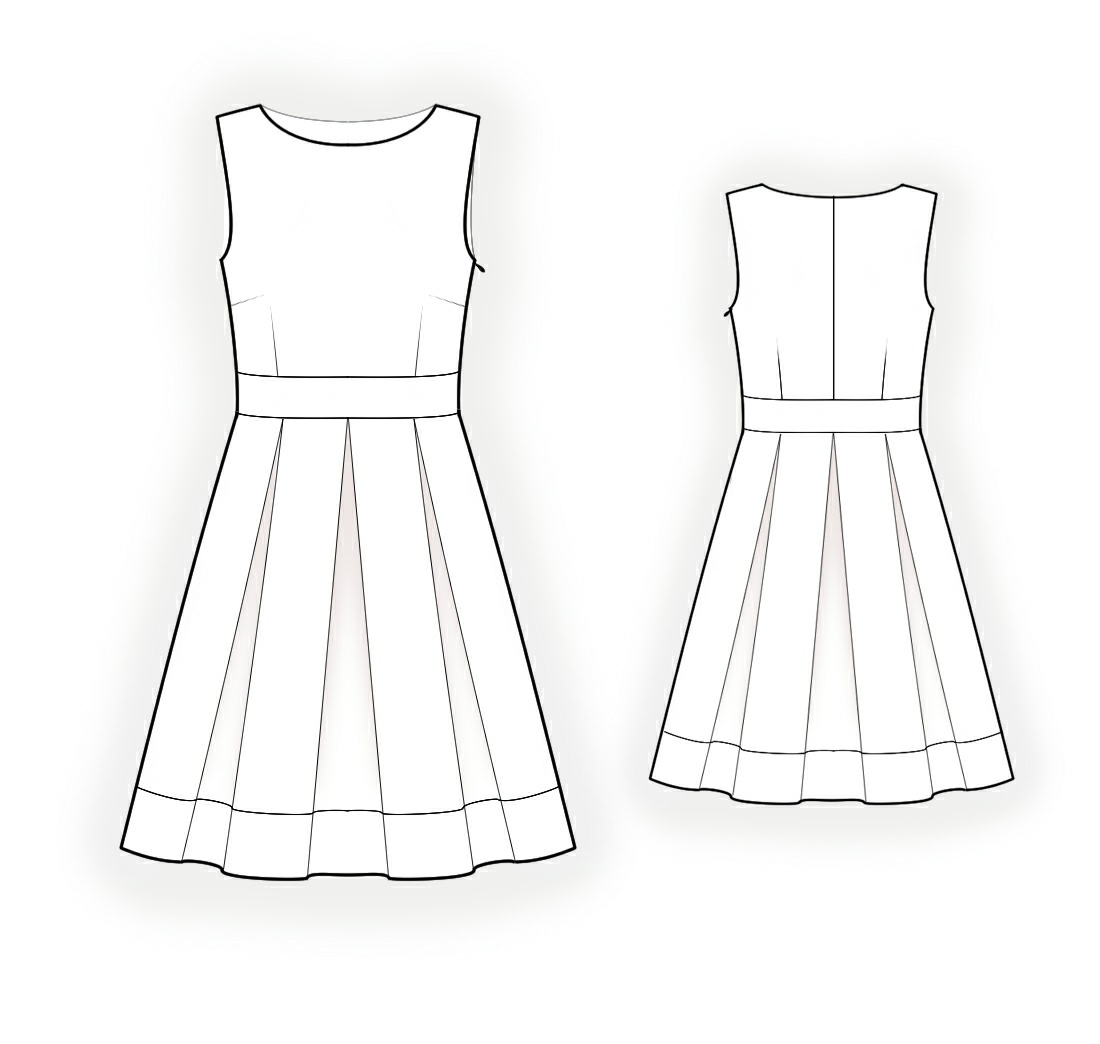Atala sleeveless dress -L-XL /US size 10-12 /UK 12-14