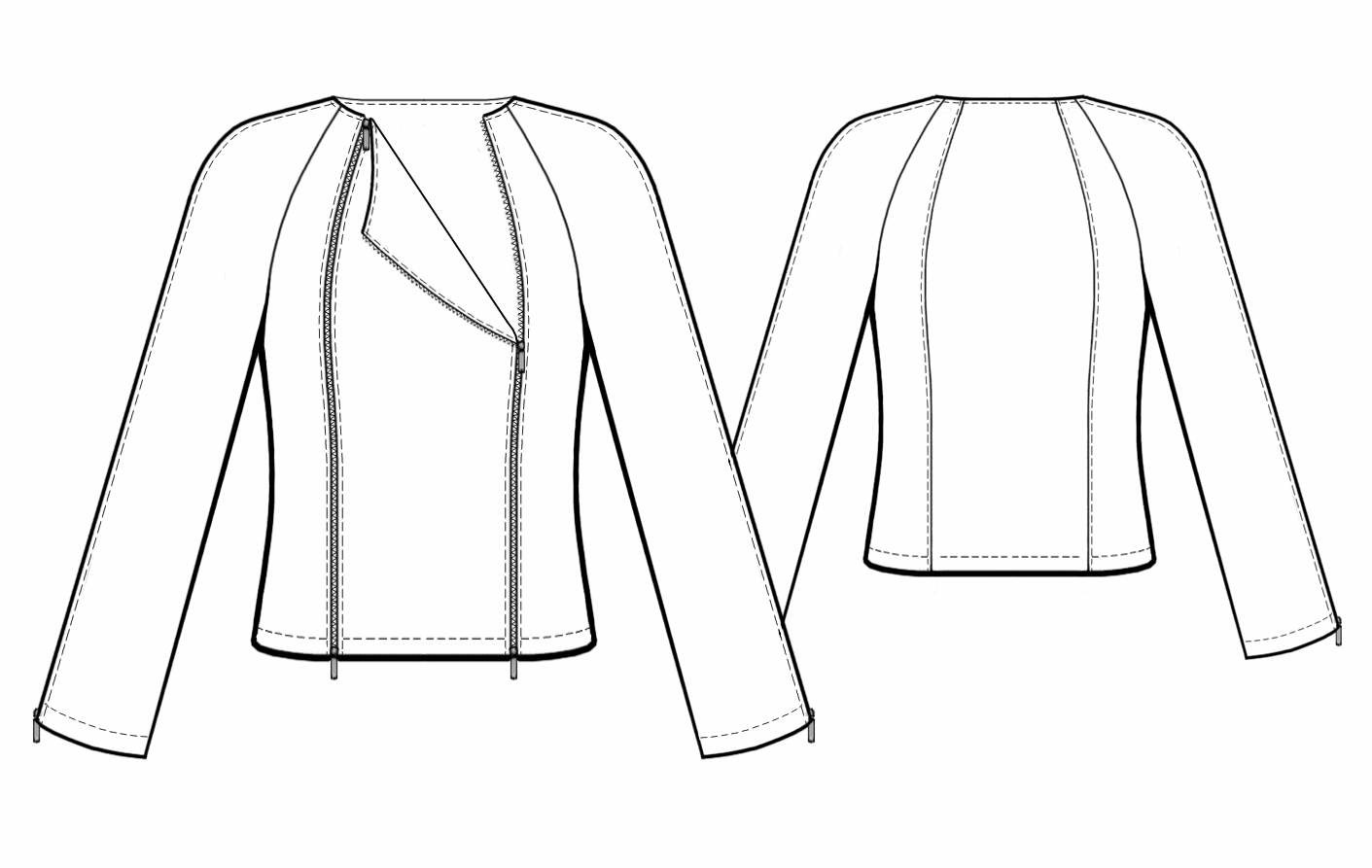 Printable Jacket Sewing Patterns Free Customize And Print