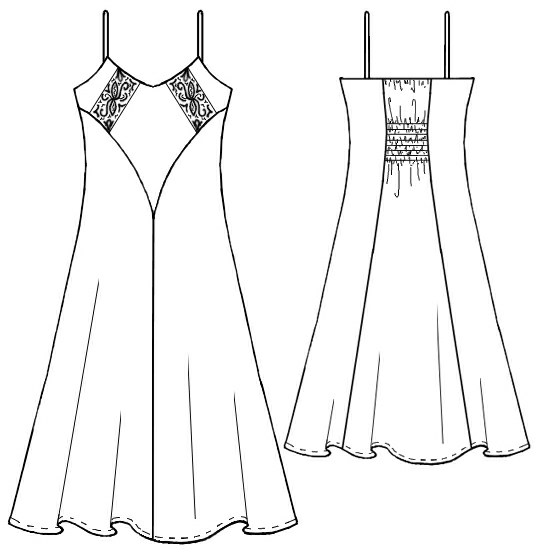 night dress patterns